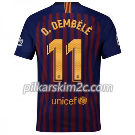 Koszulka FC Barcelona O.Dembele 11 Główna 2018-2019 - Koszulki Piłkarskie